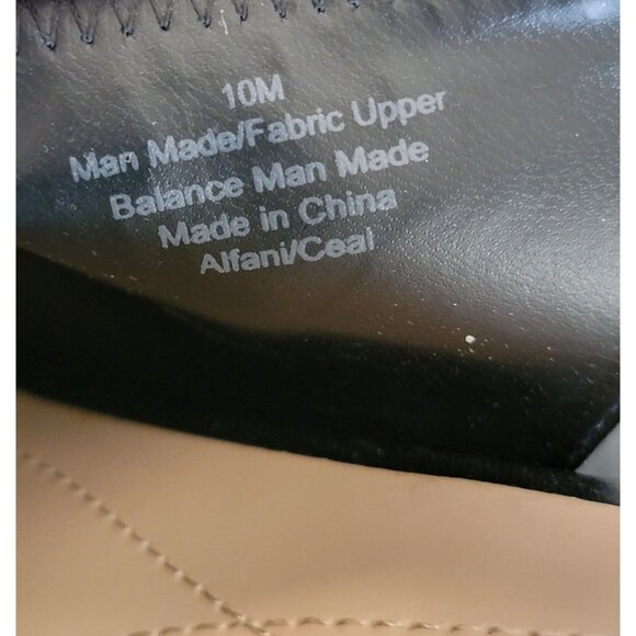 Alfani Ceal Black Slingback Peep-Toe Kitten Heel Shoes 10M - Picture 6 of 6